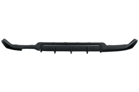 Heckschürze Diffusor Passend Für BMW 4er F32 F33 F36 (2013-2019) Coupé Cabrio M Design Links Doppelauslass Schwarz KITT