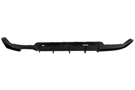 Heckschürze Diffusor Passend Für BMW 4er F32 F33 F36 (2013-2019) Coupe Cabrio M Design Links Doppelauslass Piano Black KITT