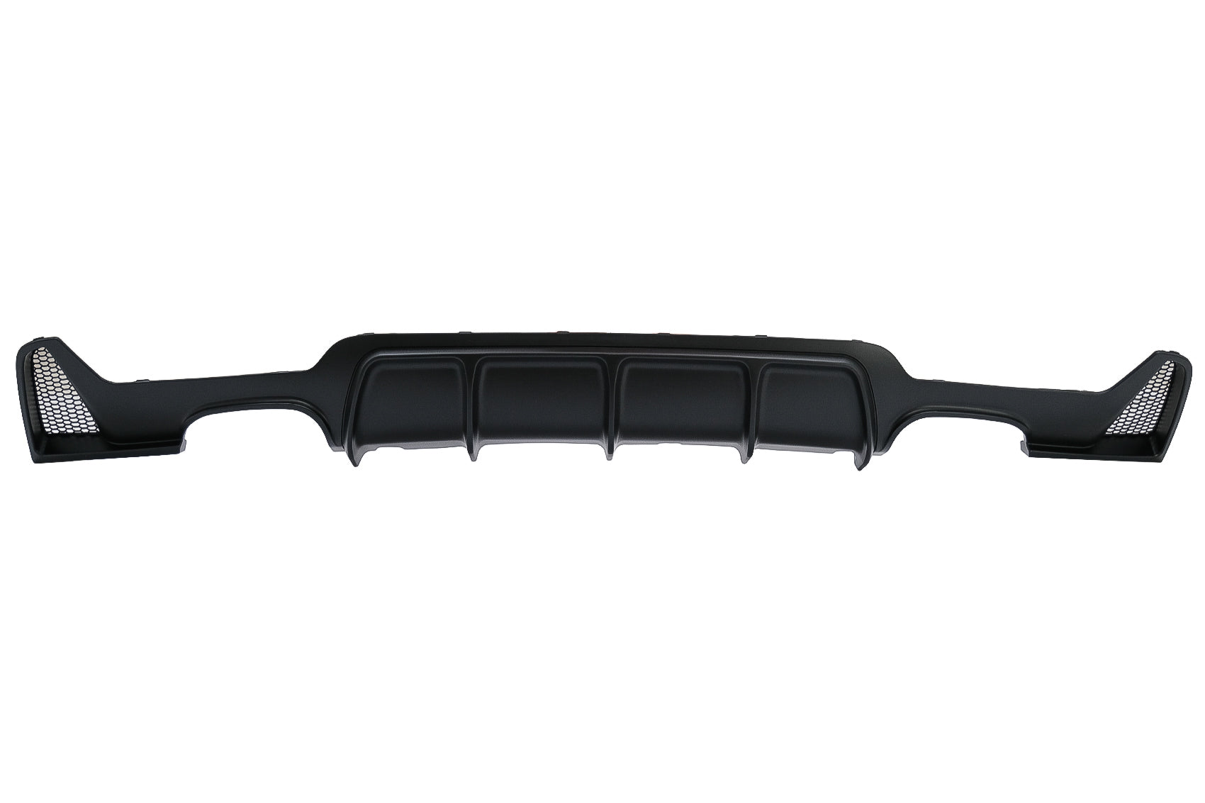 Heckstoßstangendiffusor Passend Für BMW 4er F32 F33 F36 (2013-2019) Coupe Cabrio M Design Twin Double Outlet KITT