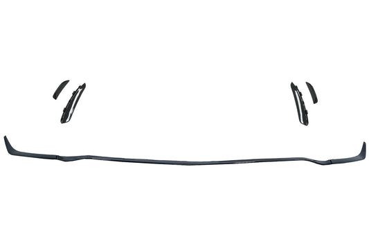 Frontschürzenansatz passend für Mercedes A-Klasse W177 V177 (ab 04.2018) A35 Design Black Edition KITT
