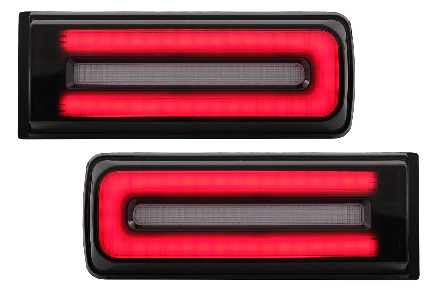 LED Rückleuchten Lichtleiste für Mercedes G W463 08-17 Facelift 2018 Look Dynamisch CarPartsTuning