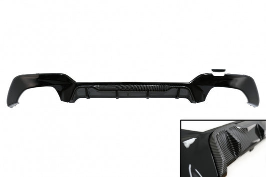 Diffusor Seitenschwellerverlängerung für BMW 3 G20 G21 05.2018+ M-Look Schwarz CarPartsTuning