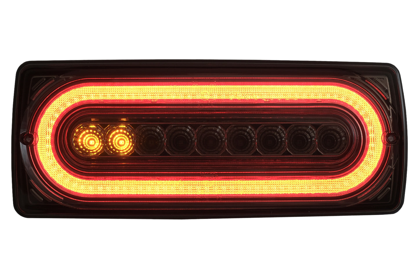 Full LED Rückleuchten für Mercedes G W463 1989-2017 Dynamisch Drehen Signal Rauch CarPartsTuning