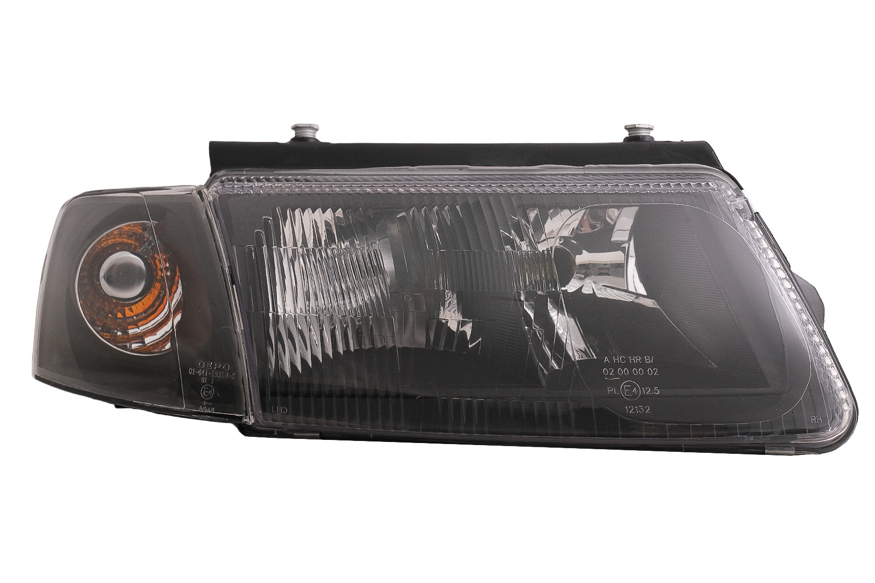 Scheinwerfer für VW Passat B5 3B 11.1996-08.2000 Schwarz LHD CarPartsTuning