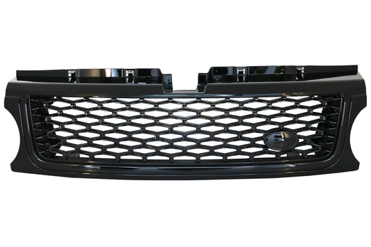 Gitter & Seitenschlitze für Rover Sport L320 Facelift 09-13 Autobiography Look Schwarz CarPartsTuning