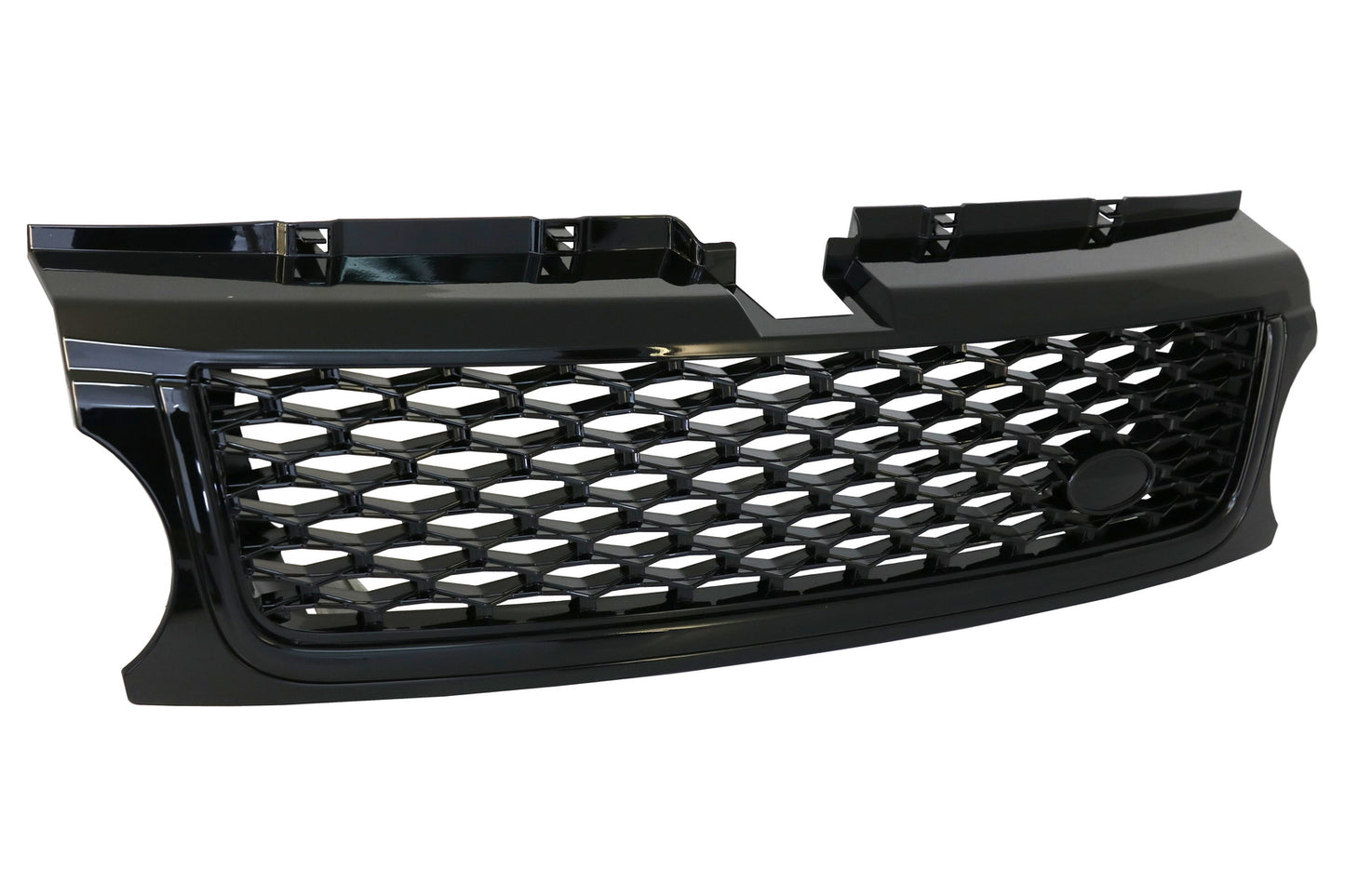 Mittelgrill Und Seitliche Lüftungsschlitze Passend Für Land Range Rover Sport L320 Facelift (2009-2013) Autobiography Look All Black Edition KITT