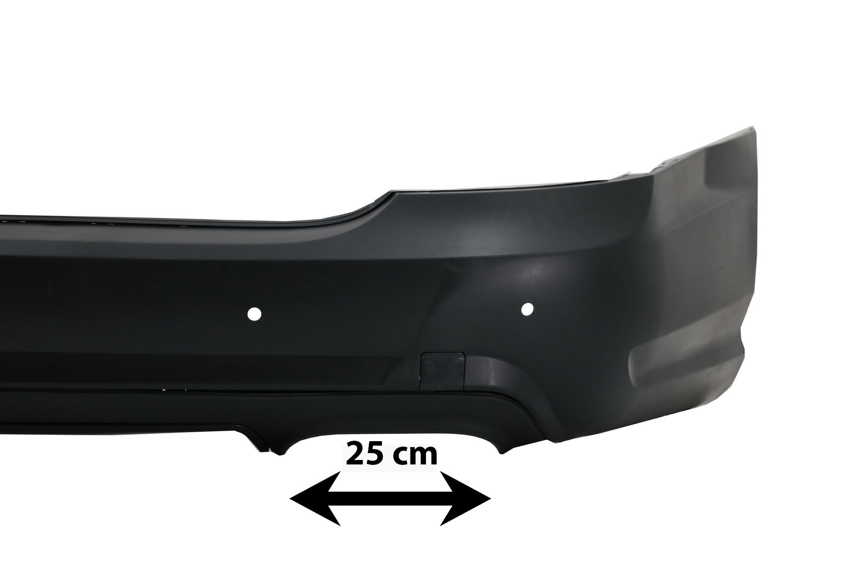 Heckstoßstange für Mercedes S-Klasse W221 2005-2013 PDC S65 Look Abnehmbar Diffusor CarPartsTuning