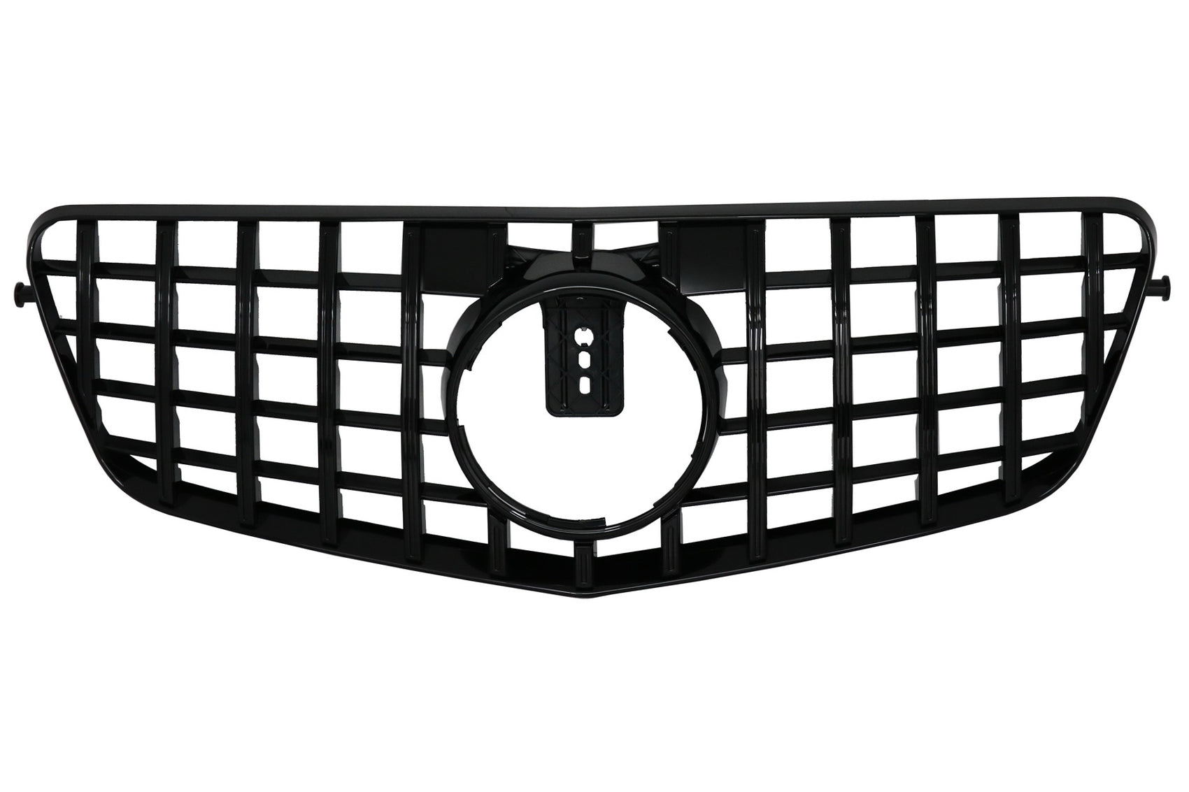 Kühlergrill für Mercedes E-Klasse W212 S212 2009-2013 GTR Panamericana Design Schwarz CarPartsTuning