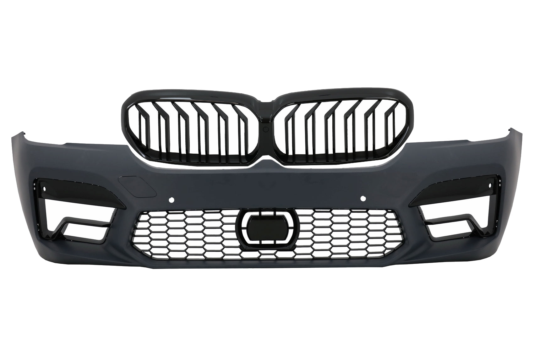 Bodykit für BMW 5er G30 LCI 2020+ M5 Look Gitter Seitenschweller Schalldämpfer Tipps CarPartsTuning