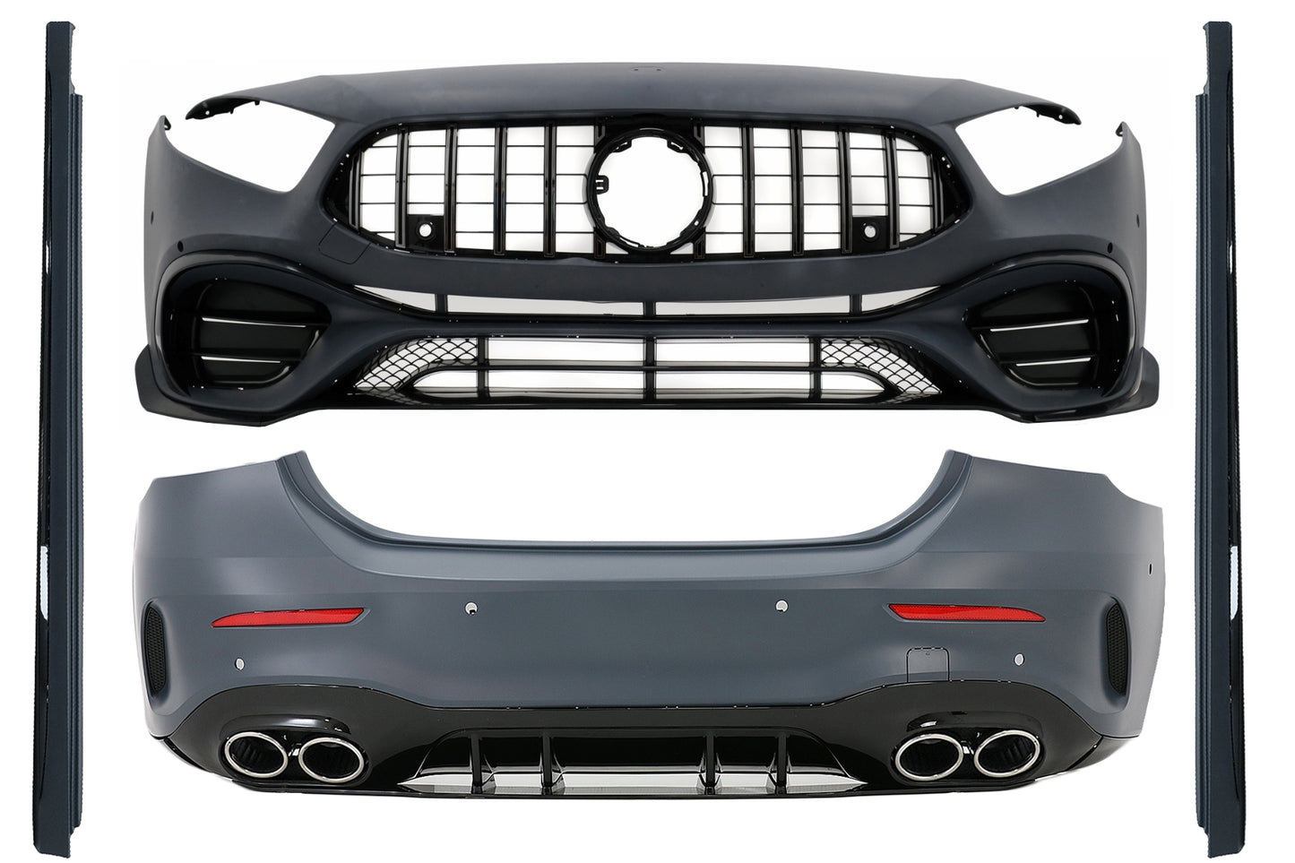 BodyKit für Mercedes A-Klasse V177 Limousine 4 Türen 2018+ Stoßstange Kühlergrill CarPartsTuning