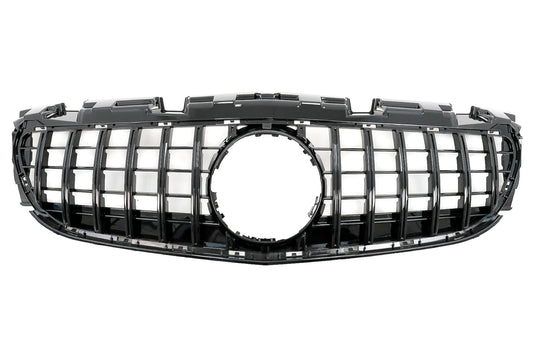 Gitter für Mercedes SLC R172 Facelift 16-19 GT-R Panamericana Look Glänzend schwarz CarPartsTuning