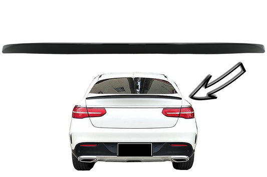 Kofferraum-Spoiler-Flügel für Mercedes GLE Coupé C292 2015-2019 Glänzend schwarz CarPartsTuning