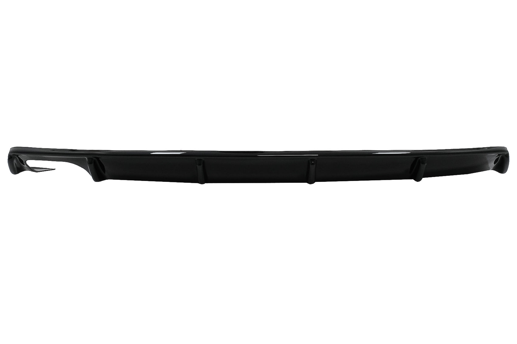 Heckschürze Luftdiffusor passend für Skoda Octavia II (2004-2009) Piano Black KITT