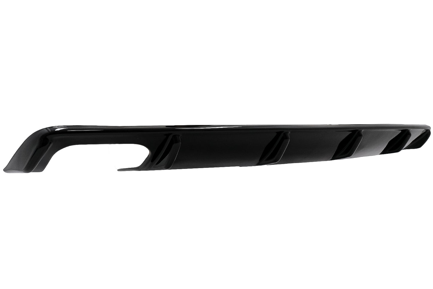 Heckschürze Luftdiffusor passend für Skoda Octavia II (2004-2009) Piano Black KITT