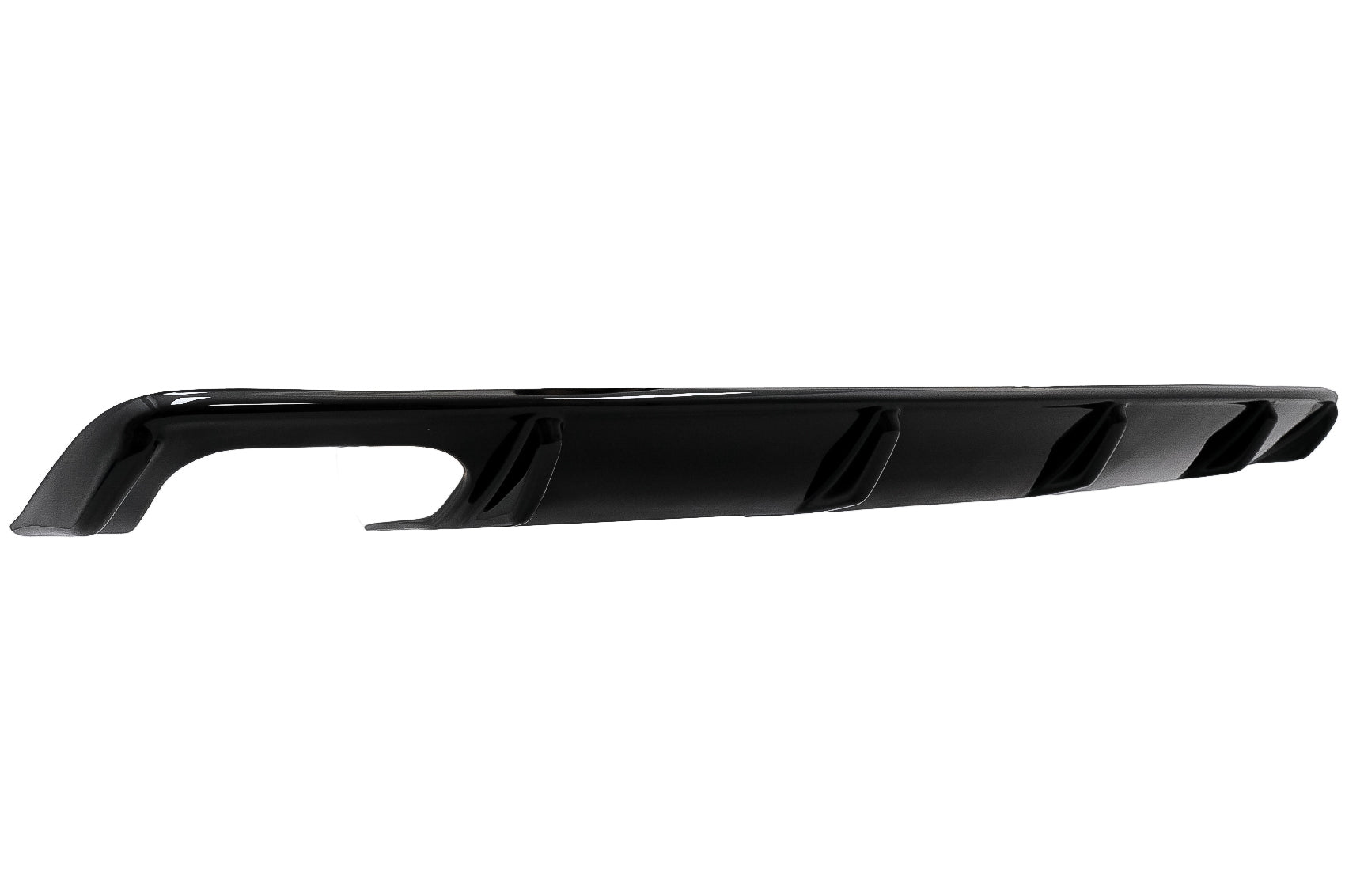 Heckschürze Luftdiffusor passend für Skoda Octavia II (2004-2009) Piano Black KITT