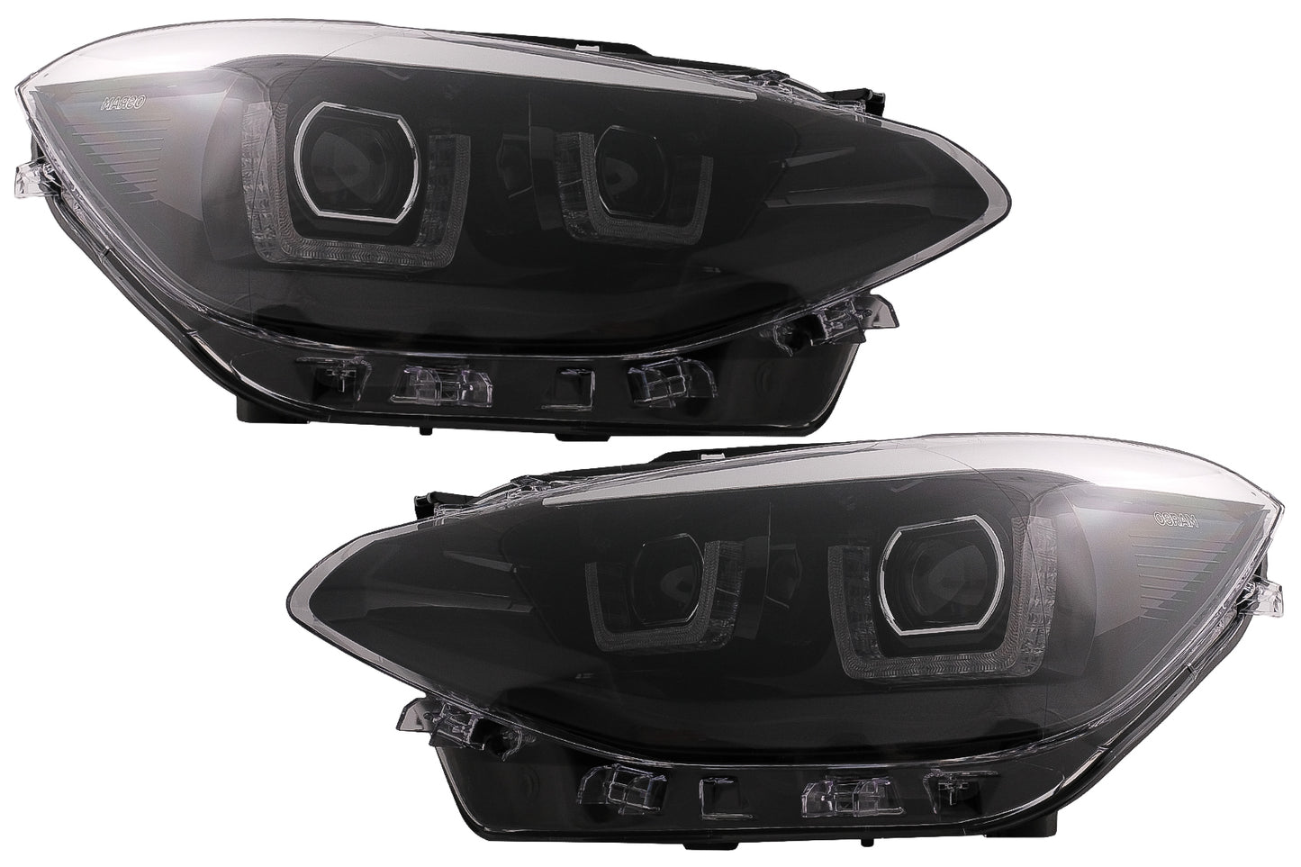 Osram LEDdriving Volle LED Scheinwerfer Passend Für BMW 1er F20 F21 (06.2011-03.2015) Chrom Osram