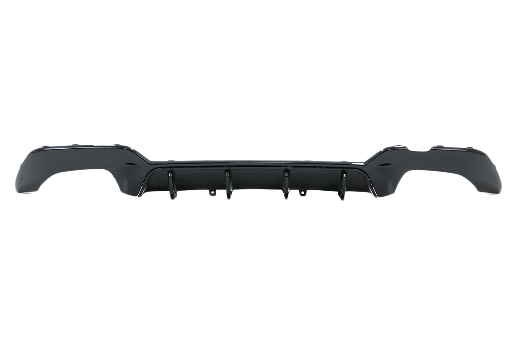 Heckschürzendiffusor Passend Für BMW 3er G20 G28 Limousine G21 Touring (2019-Up) M340i M Look Schwarz KITT