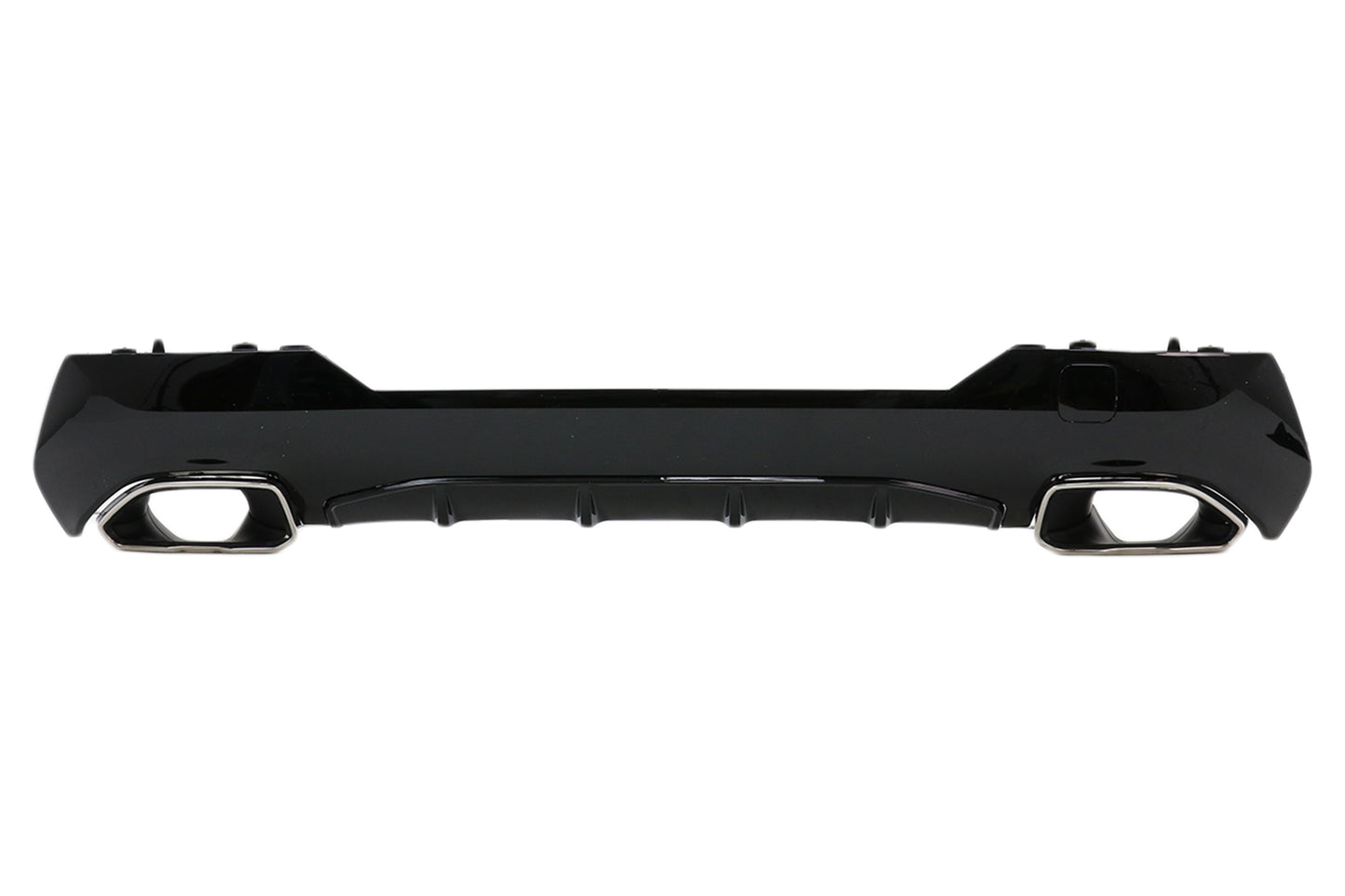 Stoßfänger Diffusor Endrohre für BMW 4er G22 G23 M Sport 2020+ M440i Design Chrome CarPartsTuning