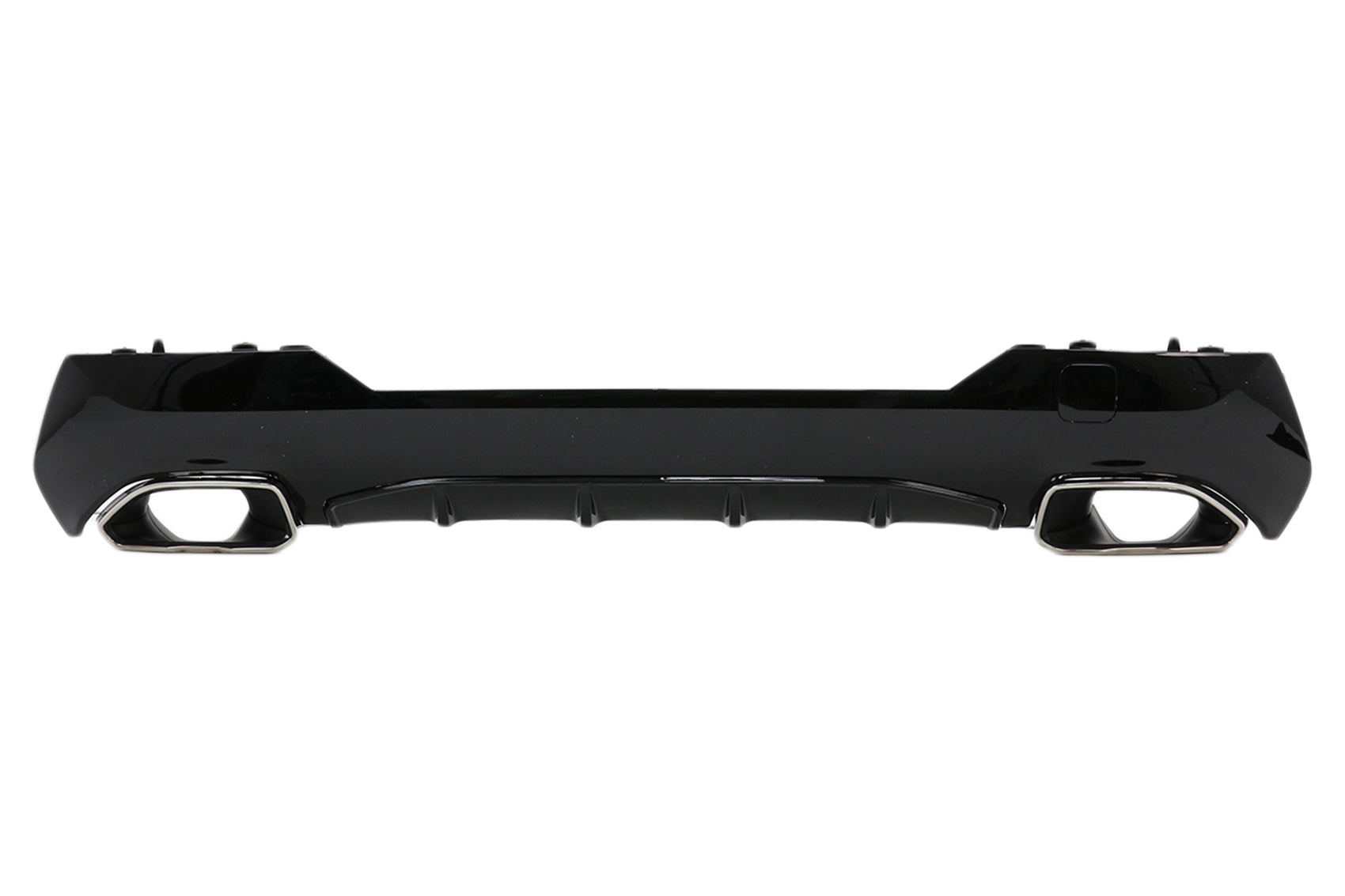 Stoßfänger Diffusor Endrohre für BMW 4er G22 G23 M Sport 2020+ M440i Design Chrome CarPartsTuning