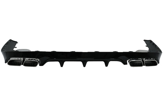 Diffusor Endrohre für Mercedes E-Klasse C238 A238 AMG Sport Line Coupé Cabrio 2016-2019 E63 Design CarPartsTuning