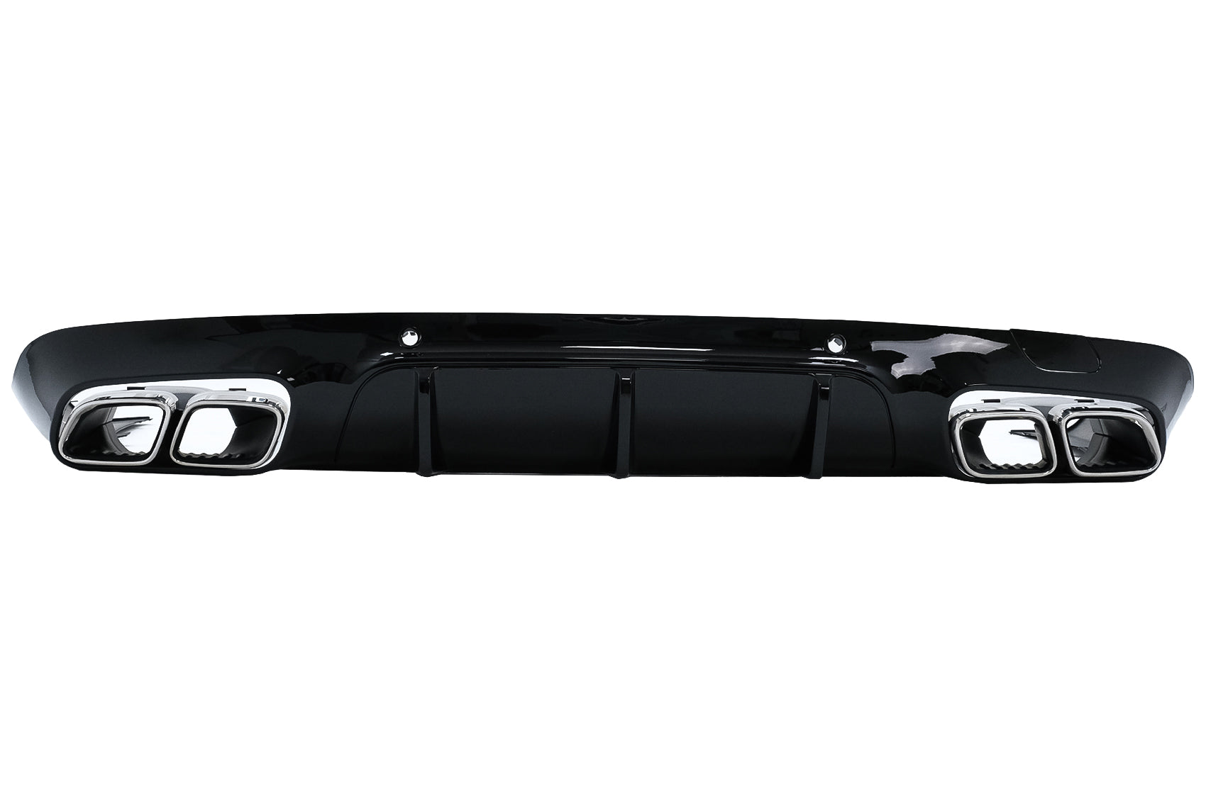 Stoßstange Diffusor Endrohre für Mercedes CLS C257 Sport Line 18+ CLS63-Design CarPartsTuning