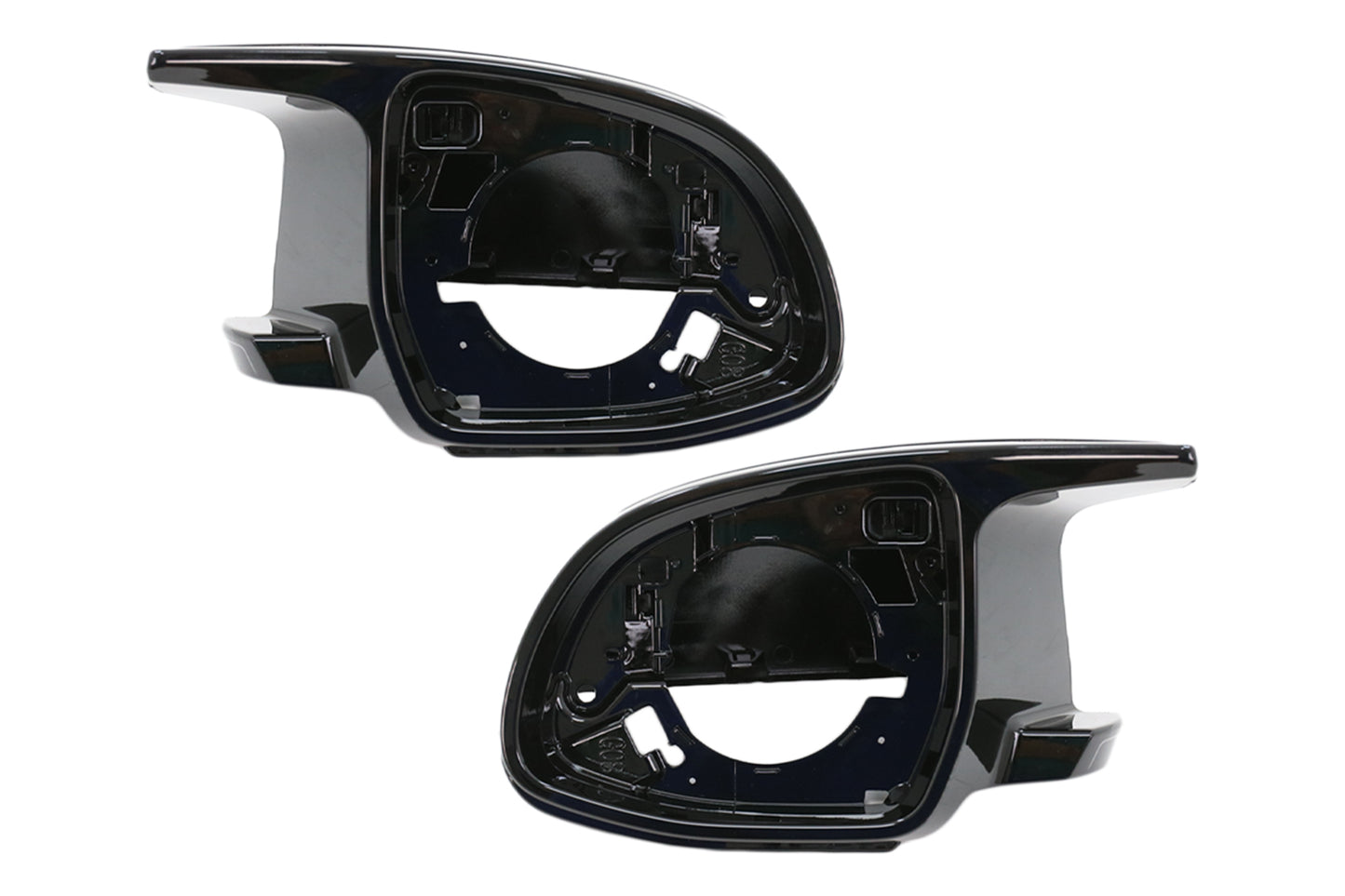 Spiegel Abdeckungen für BMW X3 G01 X3 G08 X4 G02 X5 G05 X6 G06 X7 G07 M Look Schwarz CarPartsTuning