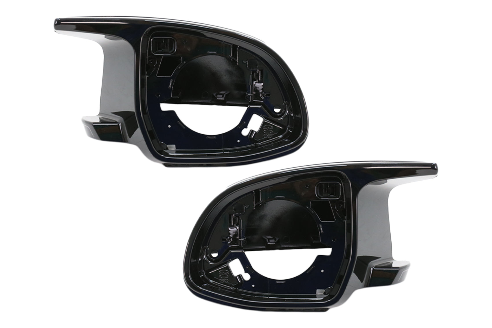 Spiegel Abdeckungen für BMW X3 G01 X3 G08 X4 G02 X5 G05 X6 G06 X7 G07 M Look Schwarz CarPartsTuning