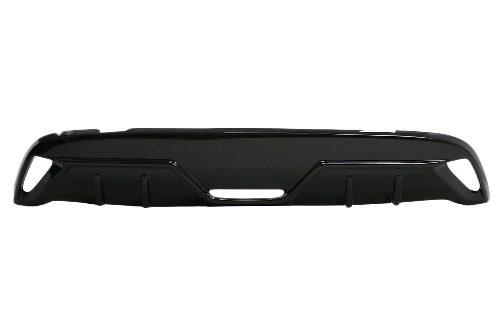 Heckstoßstangendiffusor für Toyota Yaris MK4 XP210 20+ Glänzend Schwarz CarPartsTuning