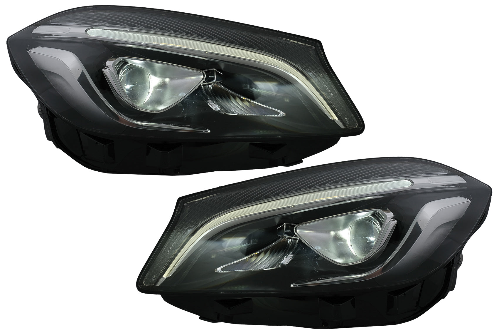 Voll LED Scheinwerfer für Mercedes A-Klasse W176 2012-2018 nur für Halogen CarPartsTuning