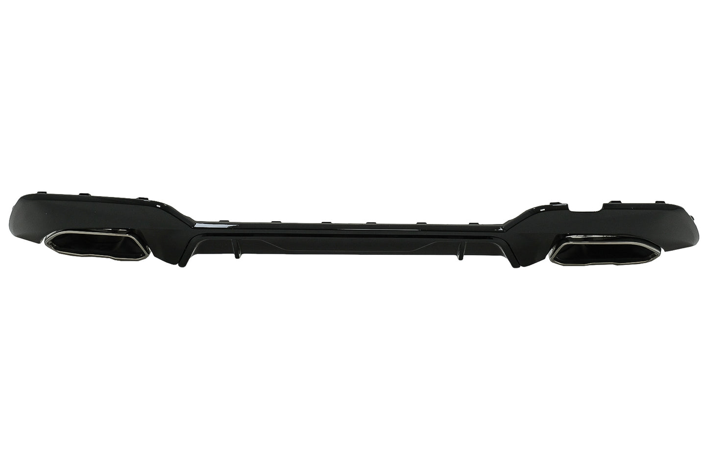 Stoßstange Diffusor Endrohre Chrom für BMW 3 G20 G28 Limousine G21 Touring 18-22 M340i M Look CarPartsTuning