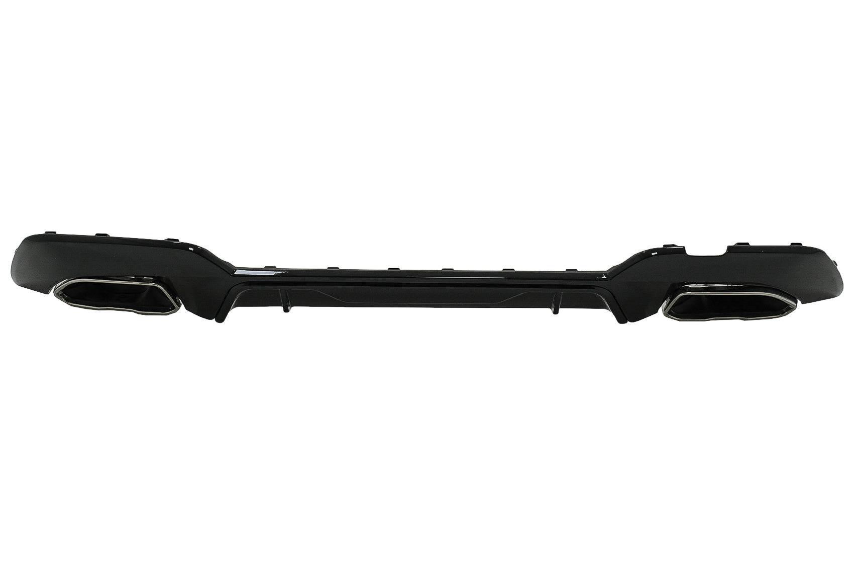 Stoßstange Diffusor Endrohre Chrom für BMW 3 G20 G28 Limousine G21 Touring 18-22 M340i M Look CarPartsTuning