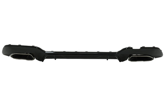 Stoßstange Diffusor Endrohre Chrom für BMW 3 G20 G28 Limousine G21 Touring 18-22 M340i M Look CarPartsTuning
