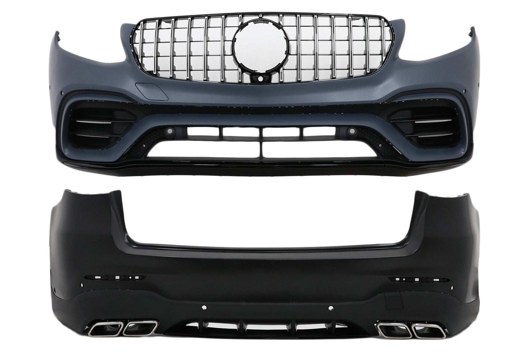 Bodykit für Mercedes GLC SUV X253 Standard 15–07.19 Stoßstangengitter Radkästen CarPartsTuning