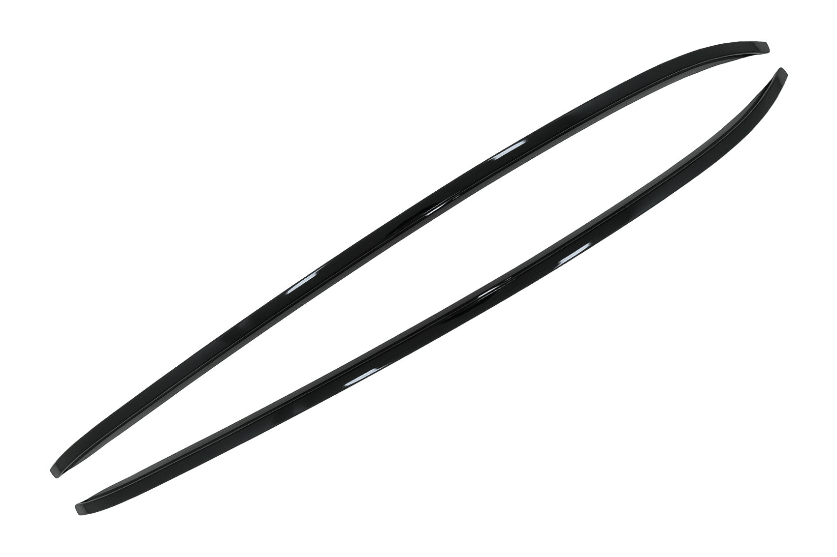 Dekorative Dachreling für BMW X6 F16 15-19 Klavierschwarz CarPartsTuning