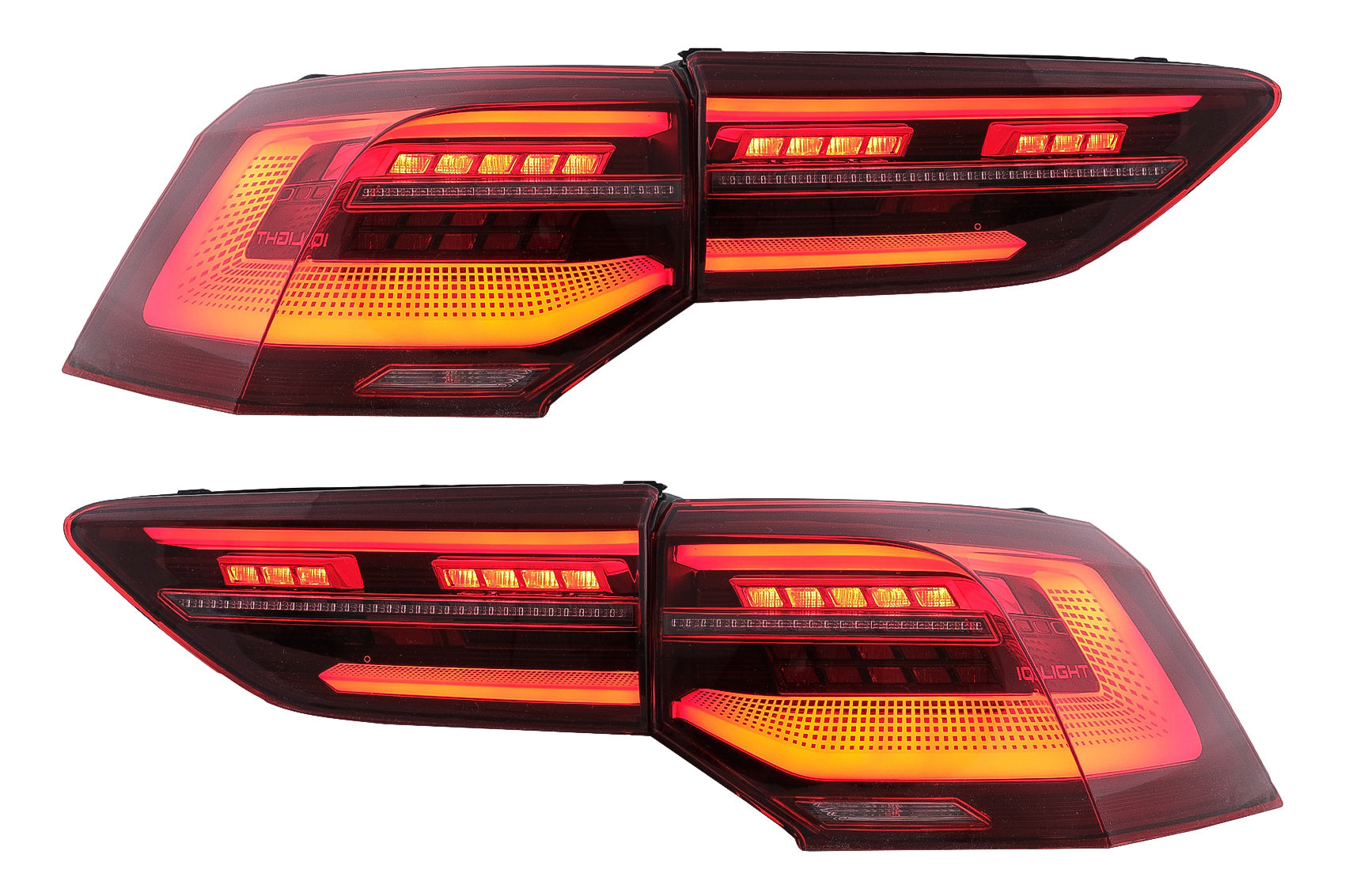 Voll LED Rückleuchten für VW Golf 8 Schrägheck Mk8 MQB 20+ Dynamisches Blinken CarPartsTuning