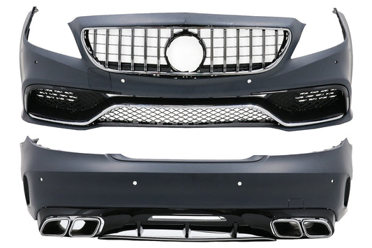 Body Kit für Mercedes CLS W218 C218 Limousine 11-18 Stoßfänger Endrohre CarPartsTuning