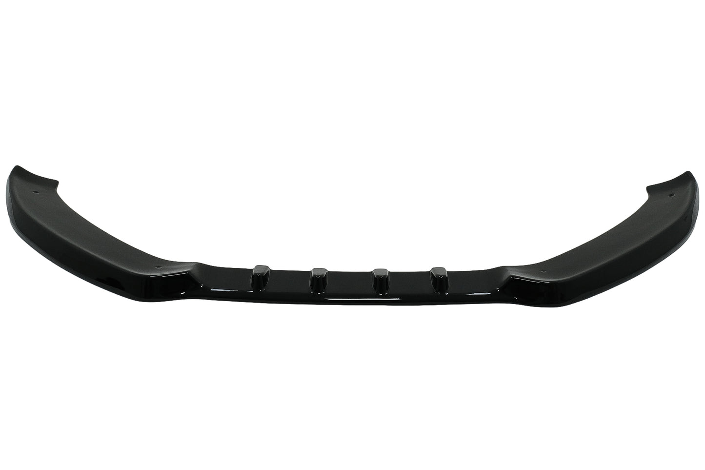 Stoßstange Add-On Spoiler Lippe für Audi A5 8T 07-11 nur für Standard Glänzend Schwarz CarPartsTuning
