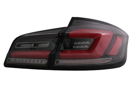 Volle LED-Bar Rückleuchten für BMW 5er F10 11-17 Dynamisches sequentielles Blinklicht CarPartsTuning