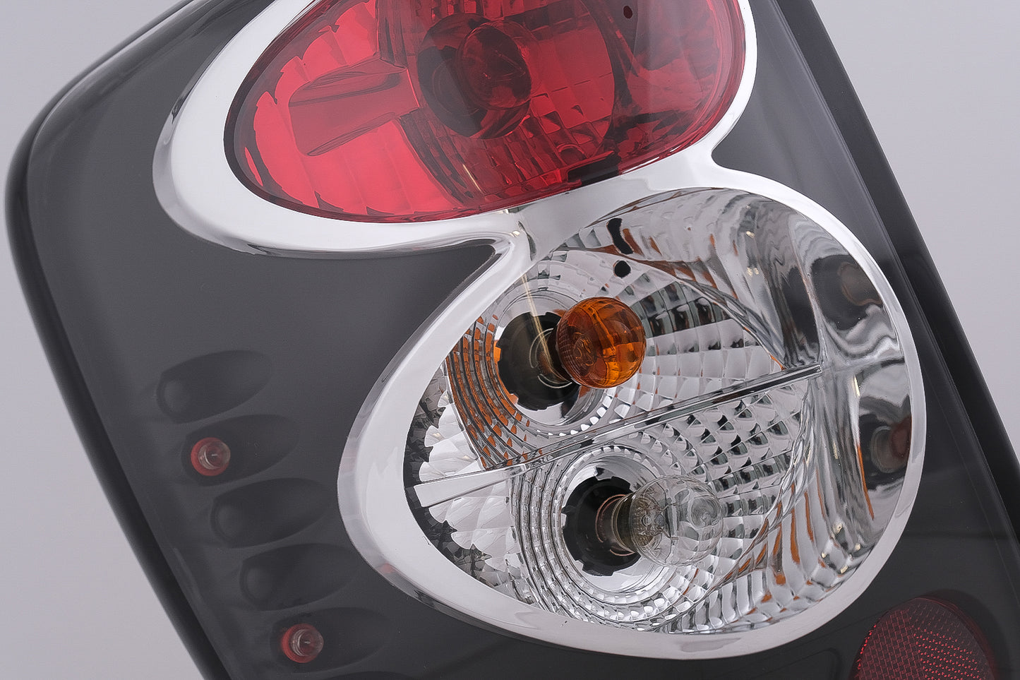 Rückleuchten Rücklichter für JEEP Grand Cherokee 1999-05.2005 Schwarz CarPartsTuning