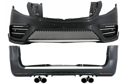 Komplett Bodykit für Mercedes V-Klasse W447 2014-03.2019 Stoßstange Seitengitter PDC CarPartsTuning