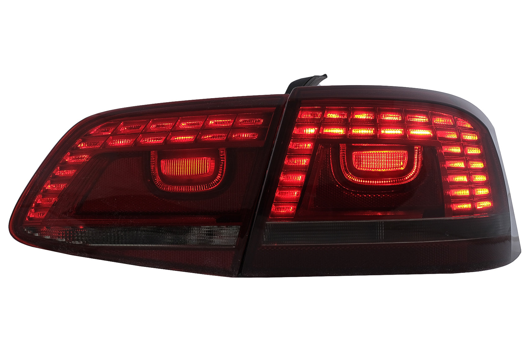 LED Rückleuchten für VW Passat 3C B7 MOPF Limousine 10.2010-10.2014 Roter Rauch CarPartsTuning