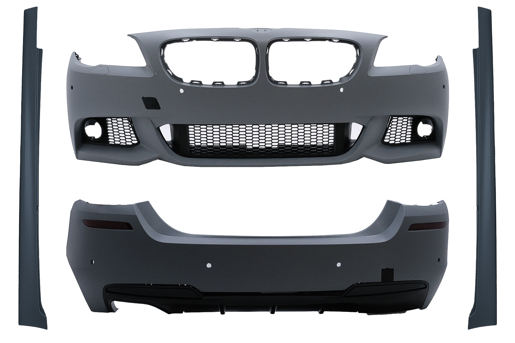 Bodykit für BMW 5er F10 2011-2014 M-Technik Design Stoßstange Seitenschweller PDC CarPartsTuning