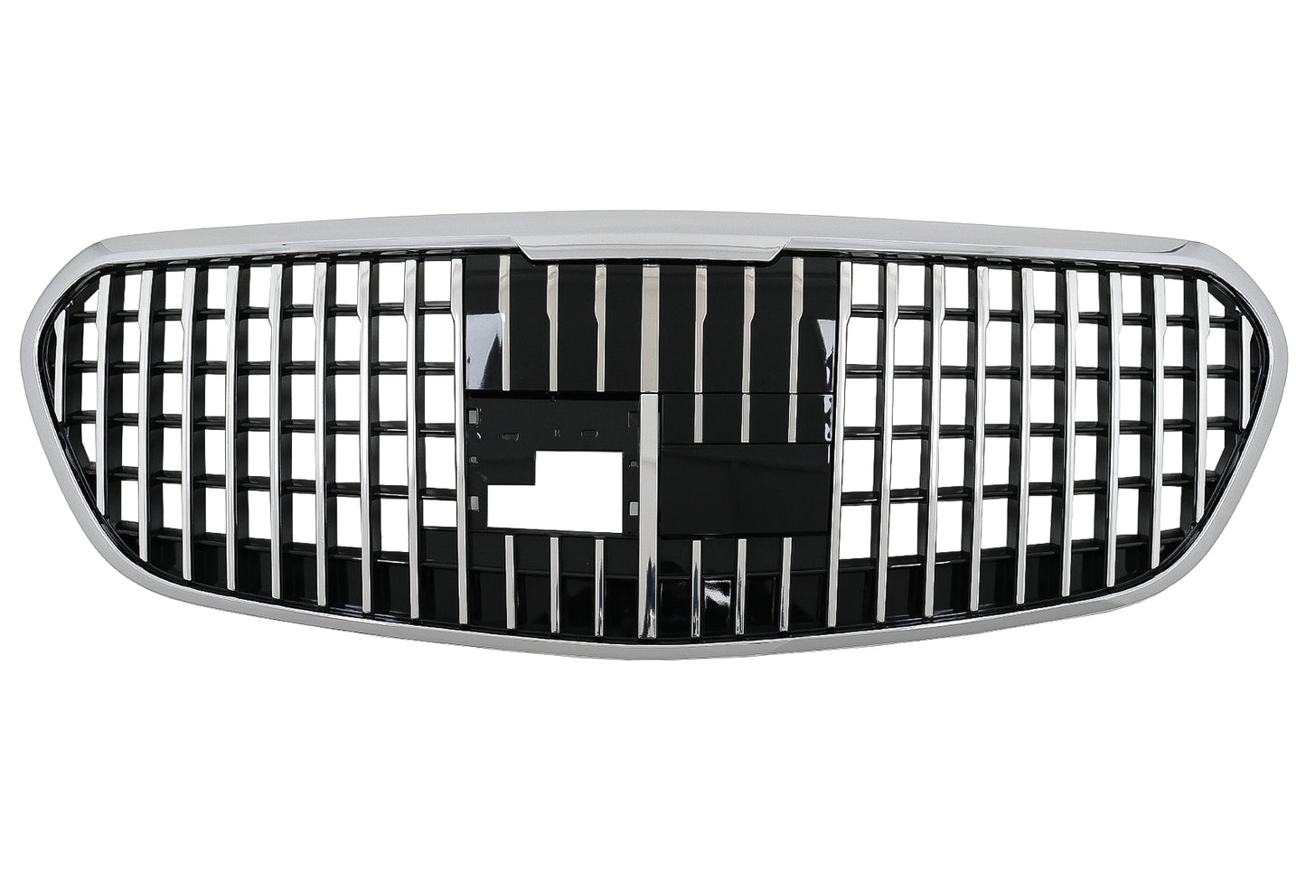 Kühlergrill Vertikalstreifen für Mercedes S-Klasse W223 2020+ Limousine Gitter CarPartsTuning