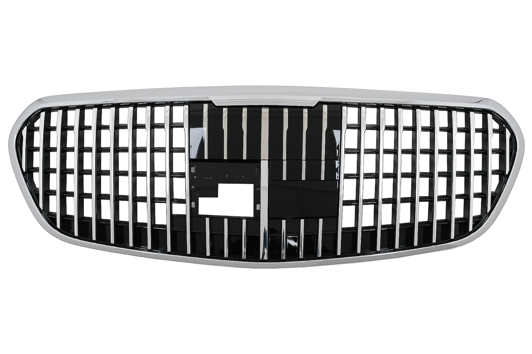 Kühlergrill Vertikalstreifen für Mercedes S-Klasse W223 2020+ Limousine Gitter CarPartsTuning