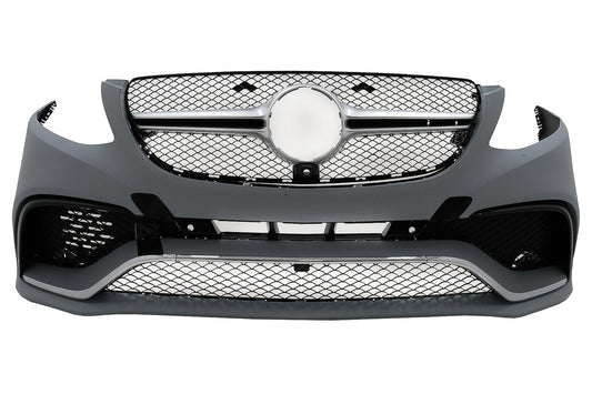 Body Kit für Mercedes GLE W166 SUV 15–18 Stoßfänger Luftdiffusor Schalldämpfer Tipps CarPartsTuning