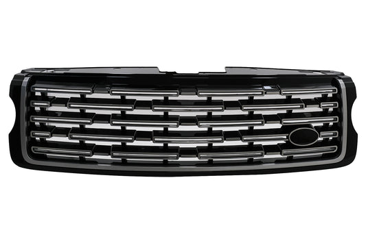 Kühlergrill für Vogue L405 13-17 Autobiography Look bis 2023 Look Schwarzes Chrom Auflage CarPartsTuning