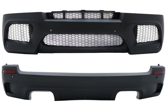 Bodykit Radläufe für BMW X5 E70 2007-2013 X5M Design Stoßstange Gitter CarPartsTuning