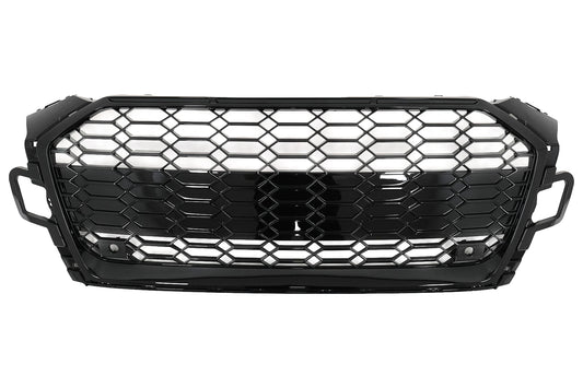 Frontgrill für Audi A5 F5 Facelift 19-Up Racing Look glänzend schwarz CarPartsTuning
