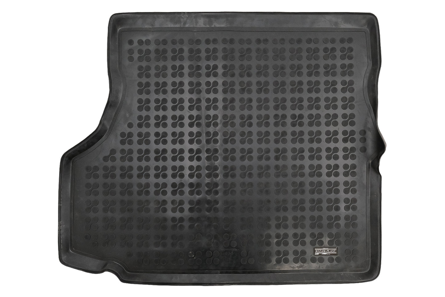 Gummi-Kofferraummatte Schwarz für SAAB 9-5 I 97-2009 Limousine Geruchlos 3 cm Erhöhter Rand Carpartstuning Austria
