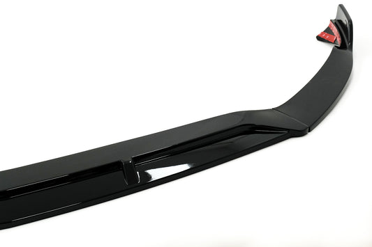 Stoßstange Spoilerlippe für Mercedes A-Klasse W177 V177 2018+ Schwarz glänzend Carpartstuning Austria
